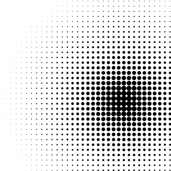 Black dots on the white background