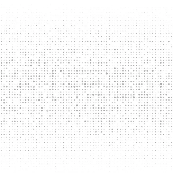 Grey Dots White Background — 스톡 벡터