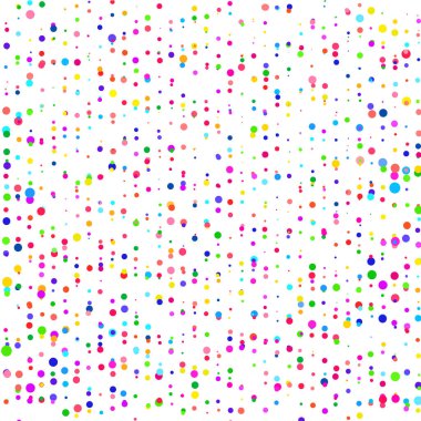 Beyaz arkaplanda çok renkli çemberler