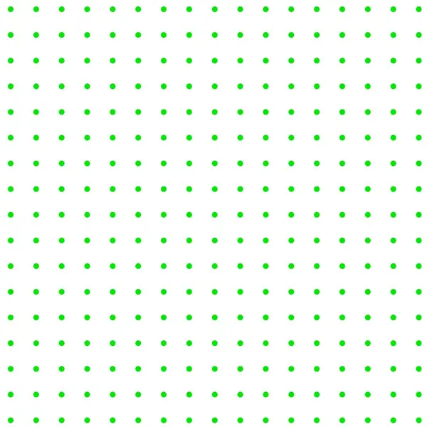 白色背景上的绿色圆点 — 图库矢量图片