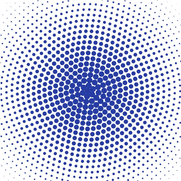Μπλε Κουκκίδες Λευκό Φόντο — Διανυσματικό Αρχείο