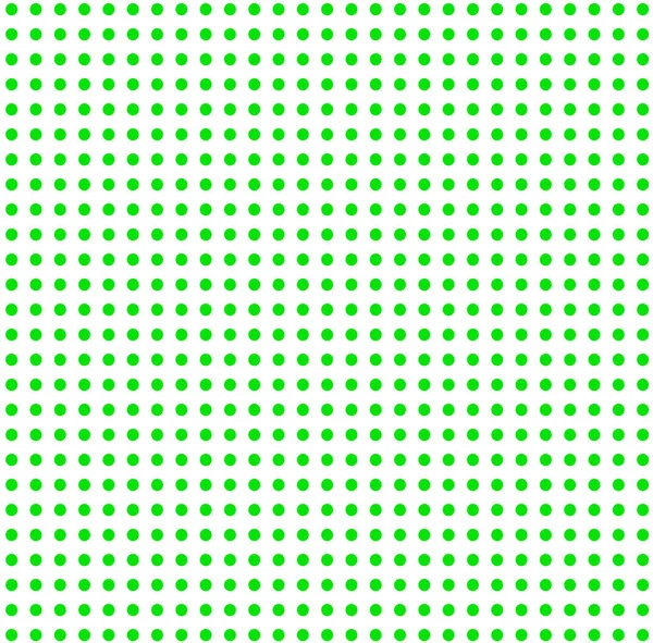 白色背景上的绿色圆点 — 图库矢量图片