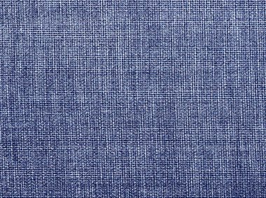 desenli mavi doğal kumaş 