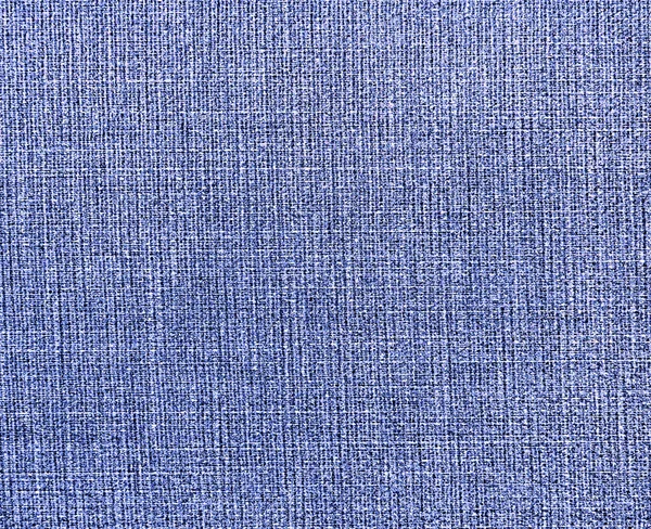 Textured Blue Natural Fabric — Stock Photo, Image