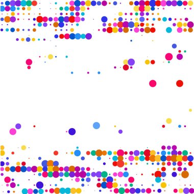    Beyaz arkaplanda renkli benekler 