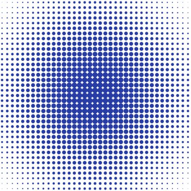 Beyaz arkaplanda mavi noktalar  