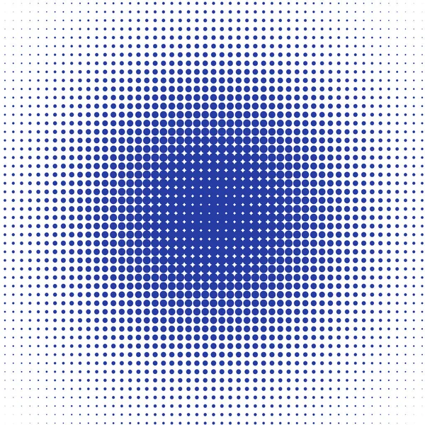 Puntos Azules Sobre Fondo Blanco — Vector de stock