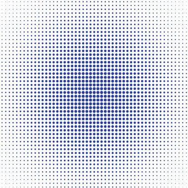 Beyaz arkaplanda mavi noktalar  