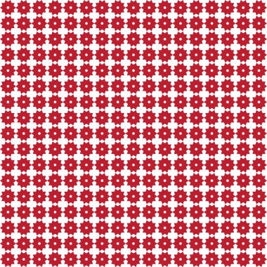 Beyaz yüzeyde çiçek deseni