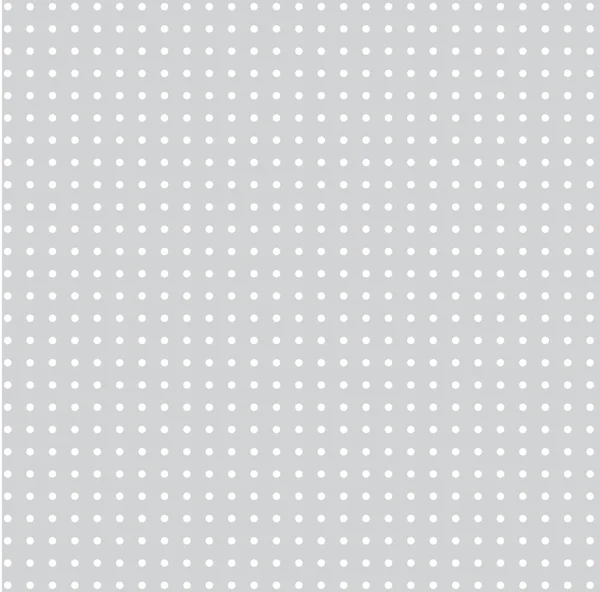 灰色背景上的白色圆点 — 图库矢量图片