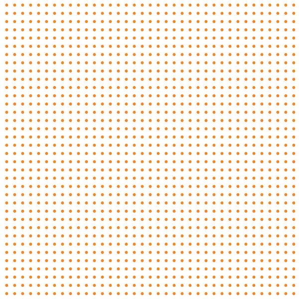 Λευκό Φόντο Πορτοκαλί Πουά — Διανυσματικό Αρχείο