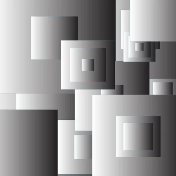 抽象的な背景と正方形 — ストックベクタ