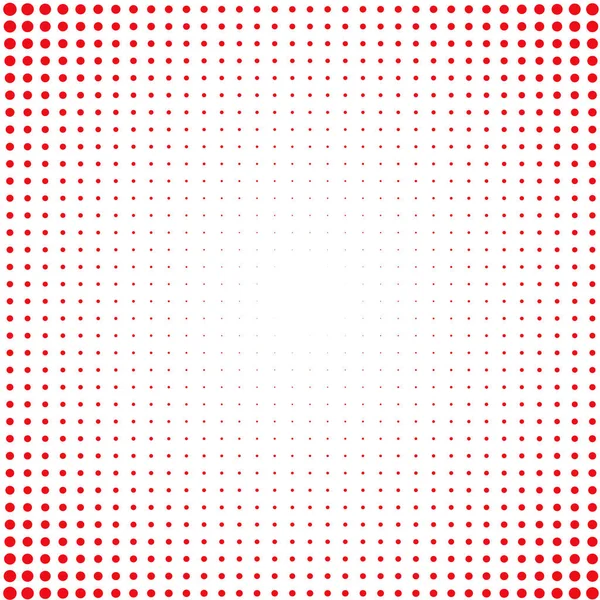 Kırmızı Noktalı Beyaz Arkaplan — Stok Vektör