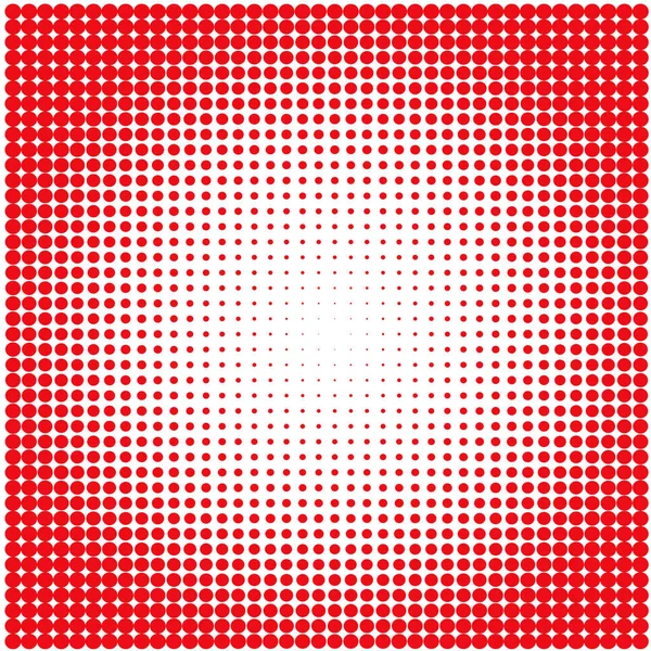 White Background Red Dots — Stock Vector