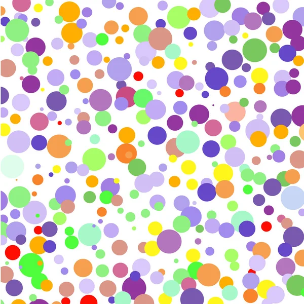 Kleurrijke Confetti Een Witte Achtergrond — Stockvector