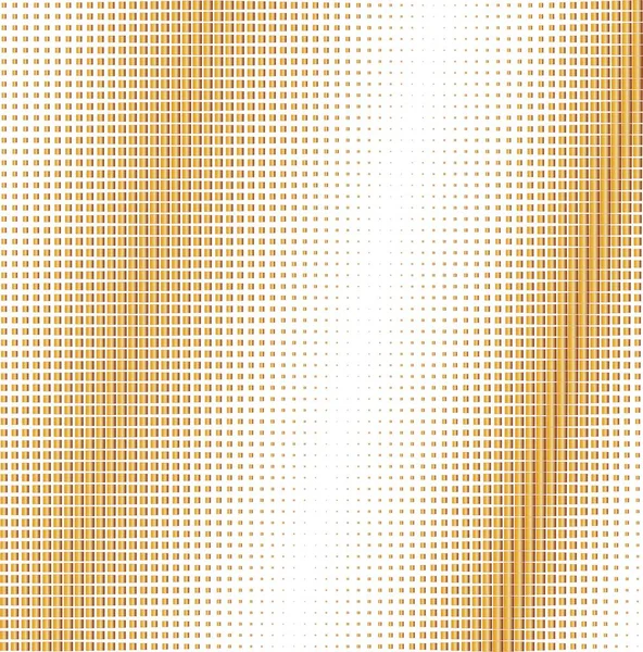 Goldene Quadrate Auf Weißer Oberfläche — Stockvektor