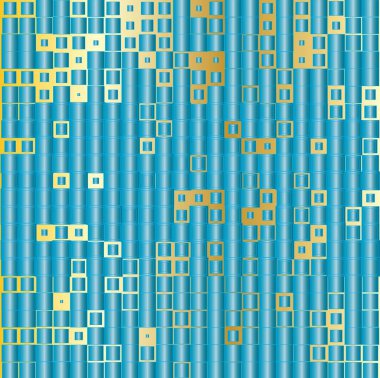 Mavi kareli soyut arkaplan