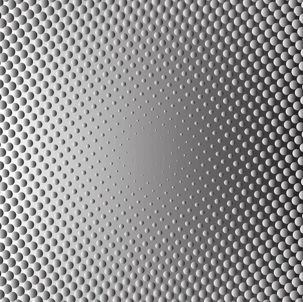 带气泡的抽象金属背景 — 图库矢量图片