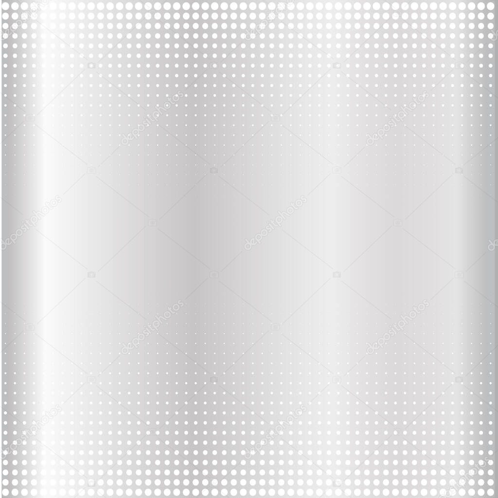 Modern gray background with dots
