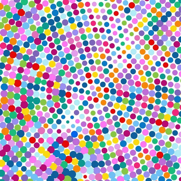 Fundo Mosaico Abstrato Com Pontos Coloridos — Vetor de Stock