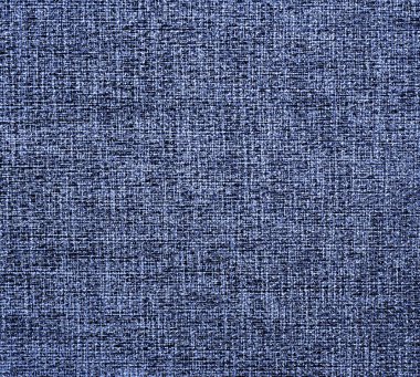 desenli mavi doğal kumaş 