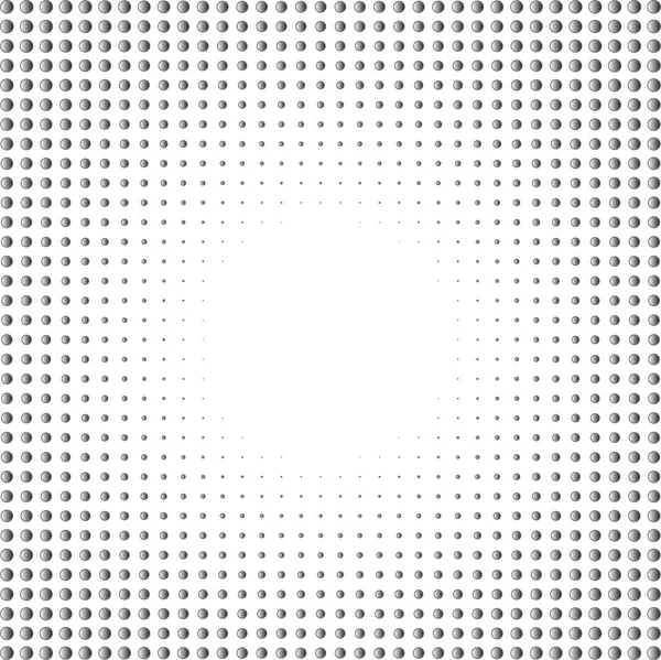 Fond Blanc Avec Sphères Métalliques — Image vectorielle