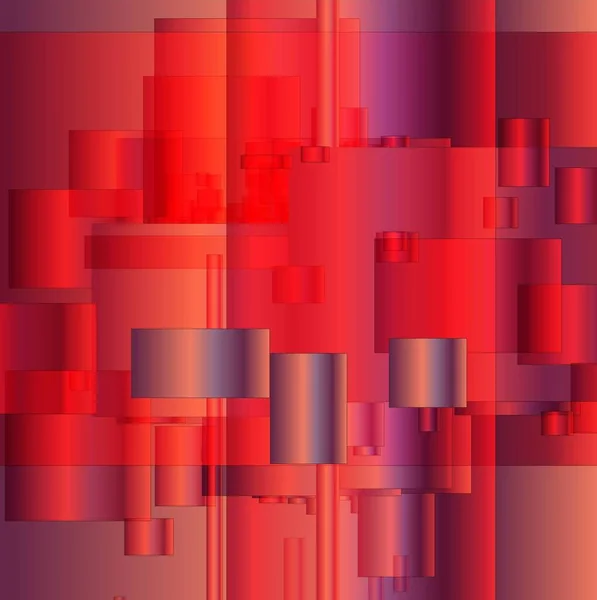 Abstract Red Background Squares — Stock Photo, Image