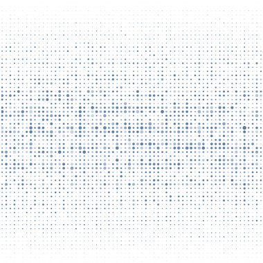 Beyaz arkaplanda mavi noktalar 