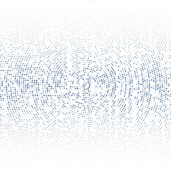 白い背景に青い点 — ストックベクタ