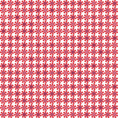 Beyaz arkaplanda çiçek deseni