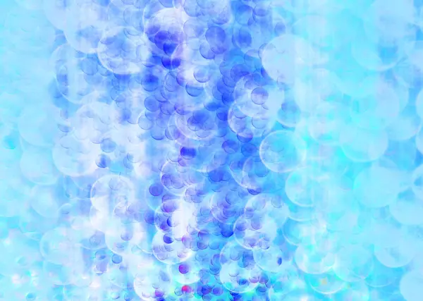 Abstraktní Modré Pozadí Bublinami — Stock fotografie