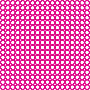 Pembe halkalı beyaz arkaplan