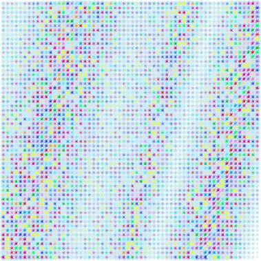 Beyaz arkaplanda çiçeksel desen 