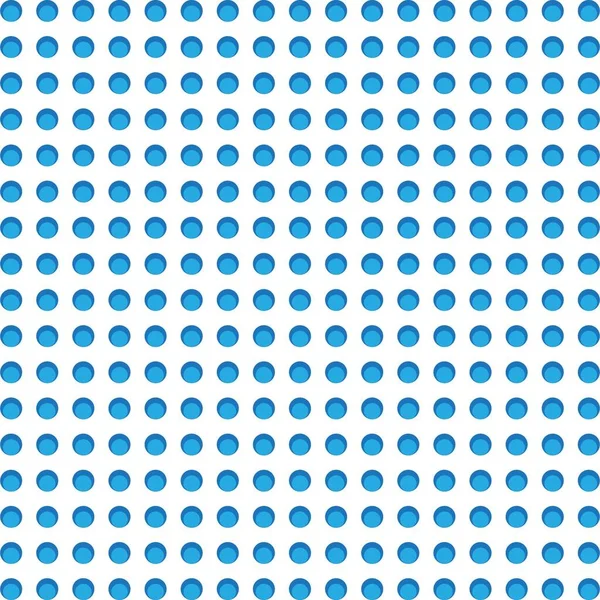 White Background Blue Polka Dots — Stock Photo, Image