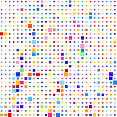 Kare ile renkli mozaik arkaplan