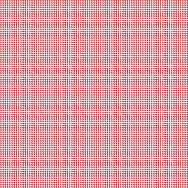 Beyaz arkaplanda kırmızı benekli desen 