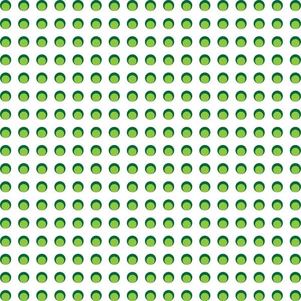 Grüne Tupfen Auf Weißem Hintergrund — Stockfoto