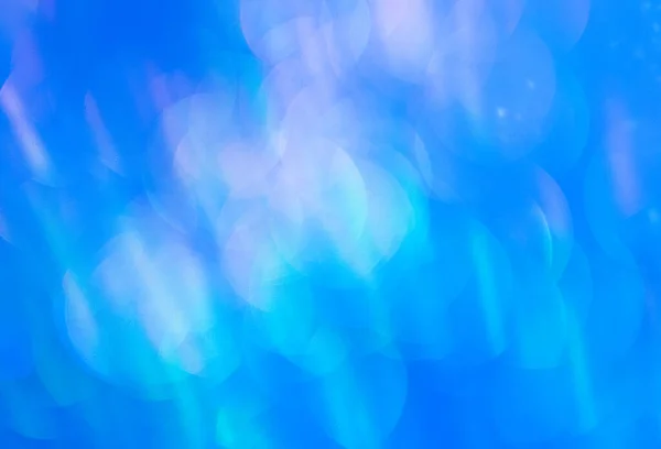 青の背景にボケ — ストック写真