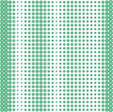 Beyaz arkaplanda çiçeksel desen 