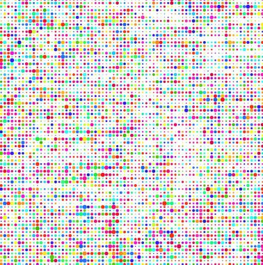 Noktalı renkli mozaik arkaplan