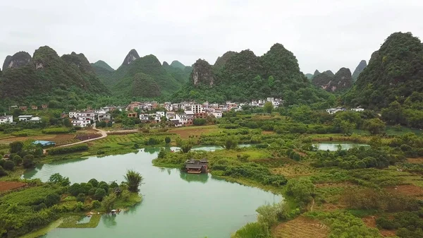 Montagne Carsiche Guilin Cina Meridionale — Foto Stock