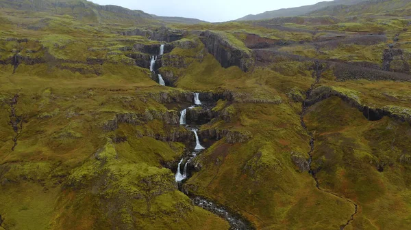 Vista Aerea Islanda Europa Bella Naturale — Foto Stock