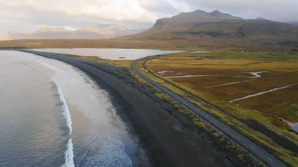 Vista Aérea Islândia Europa Bela Natural — Fotografia de Stock