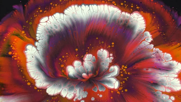 Абстрактные Обои Рисования Акриловыми Красками Текстура — стоковое фото