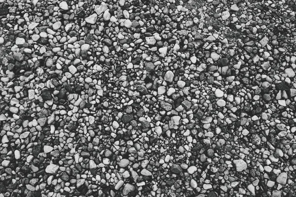 Kleine Rock Achtergrond Zwart Wit — Stockfoto