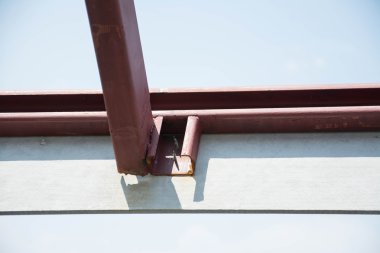 mavi gökyüzü ile mavi skyroof inşaat ile çatı İnşaat