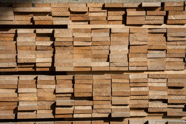 Cross section of sawn timber — Stock Photo, Image