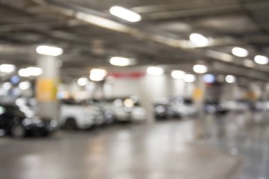 Soyut bulanıklık görüntü arka plan otopark