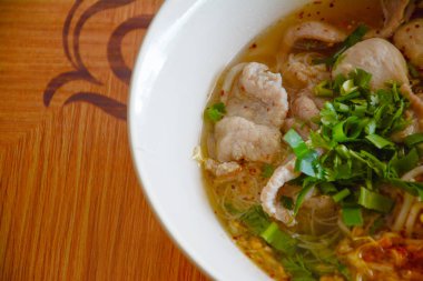 Şehriye Tom Yam arka plan