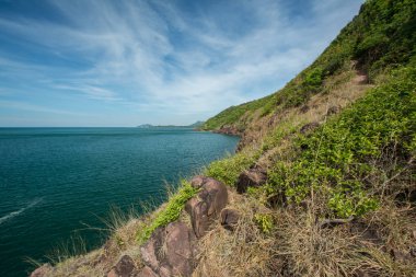  Khao Bo Toei dağ Kung-krabaen Beach, Chanthaburi Tayland